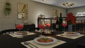 House Flipper Dine Out DLC Restaurant Table