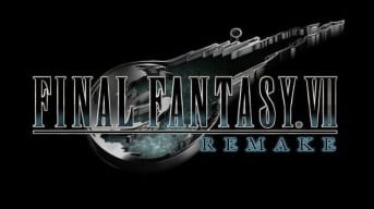 Final Fantasy 7 Remake Logo Black