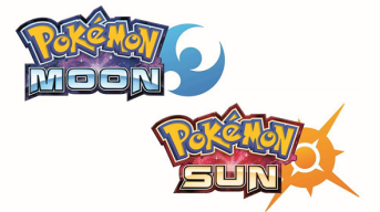 Nintendo Pokemon Sun and Pokemon Moon logos