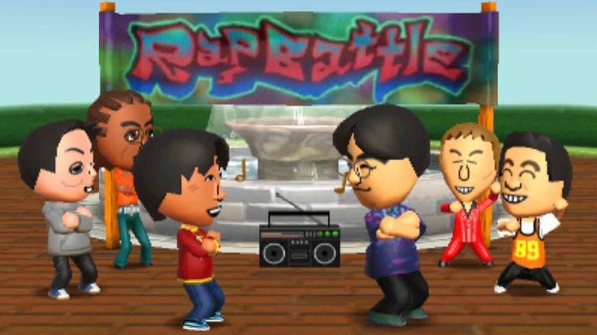 Rap battles in Tomodachi Life on the 3DS