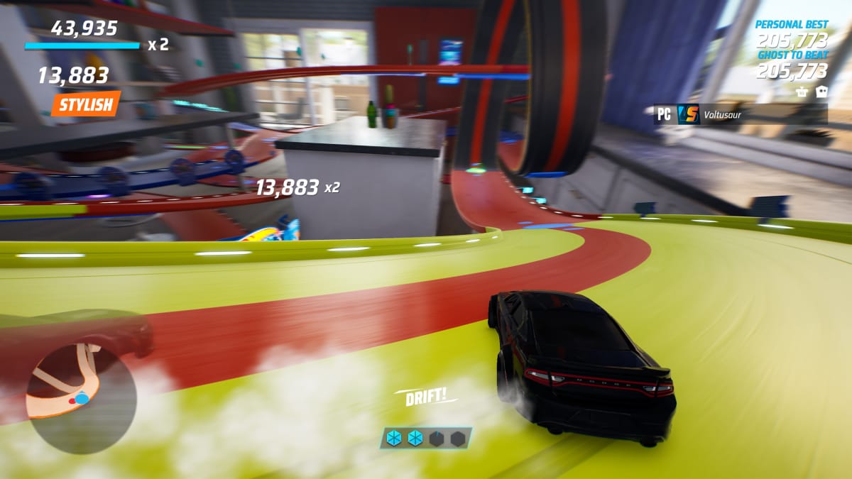 One of the new modes in Hot Wheels Racing 2
