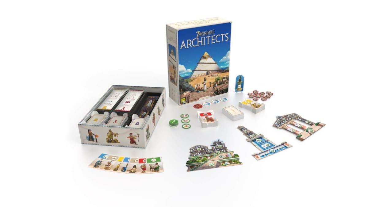 Build your way to greatness in 7 Wonders: Architects