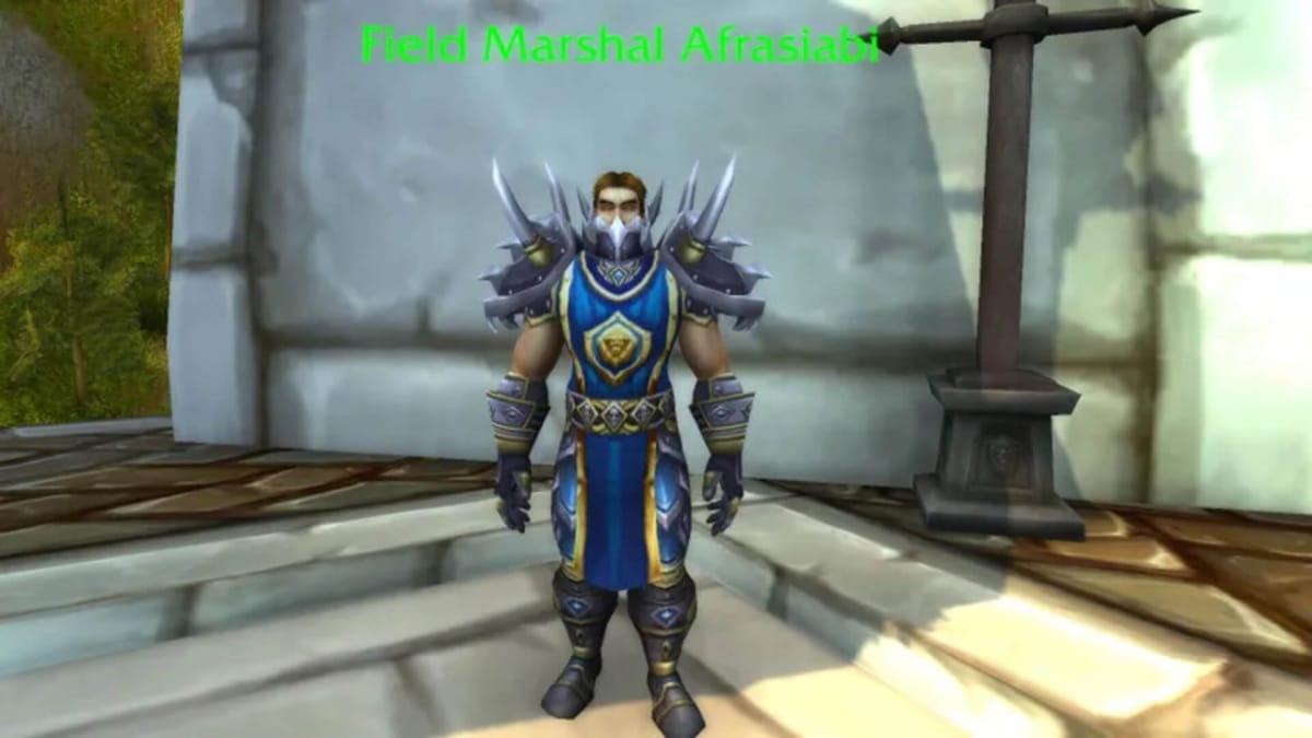 An NPC from World of Warcraft named after a former creative director who was a central figure in the Activision Blizzard lawsuit.