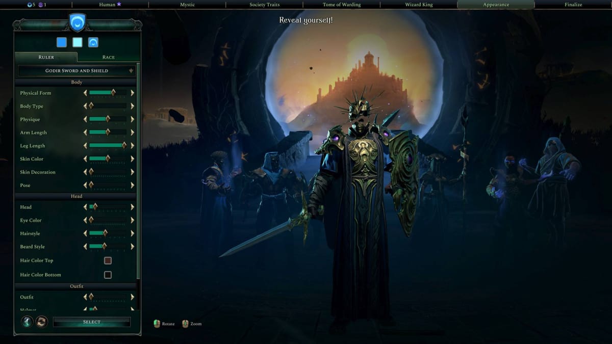 Age of Wonders 4 Preview Hero Customization