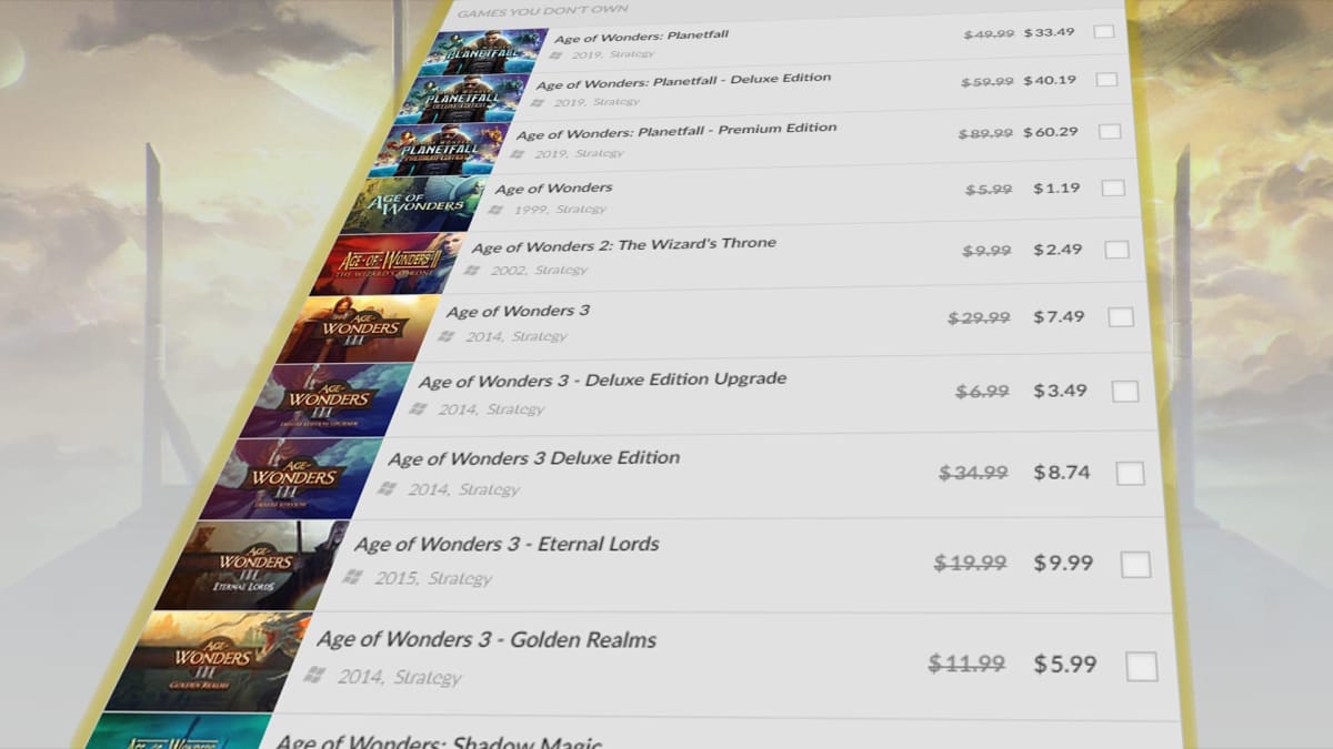 Age of Wonders: Planetfall - Revelations GOG sale