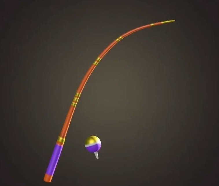 Animal Crossing: New Horizons Golden Fishing Rod