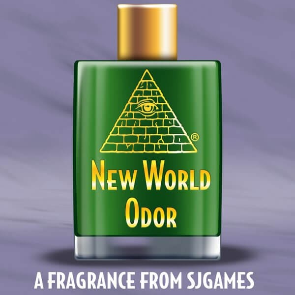 An Illuminati-themed cologne for April Fools' Day.