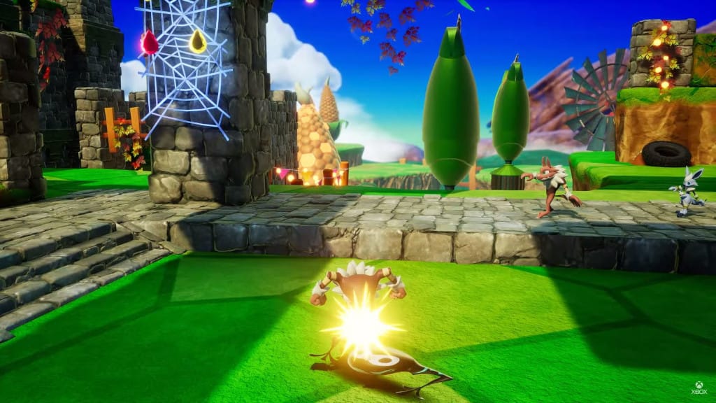 An in-game screenshot of Balan Wonderworld