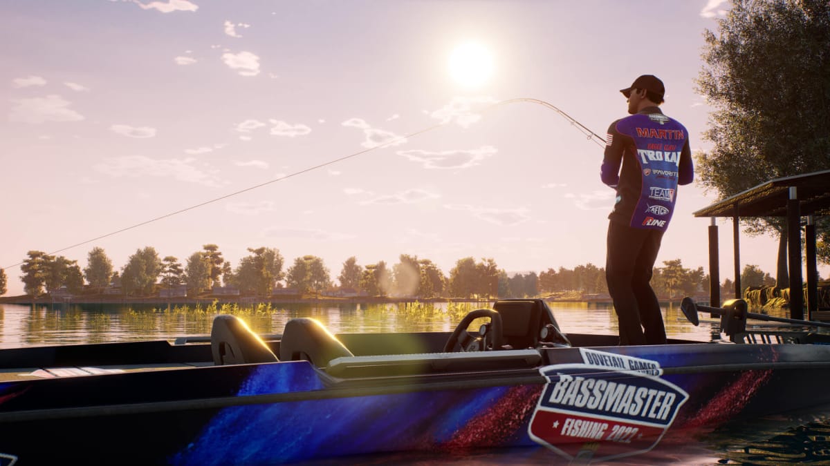 Bassmaster Fishing 2022, one of the Xbox Game Pass October games