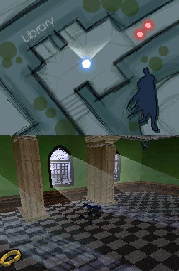 The second room in the Batman: Arkham Asylum DS prototype