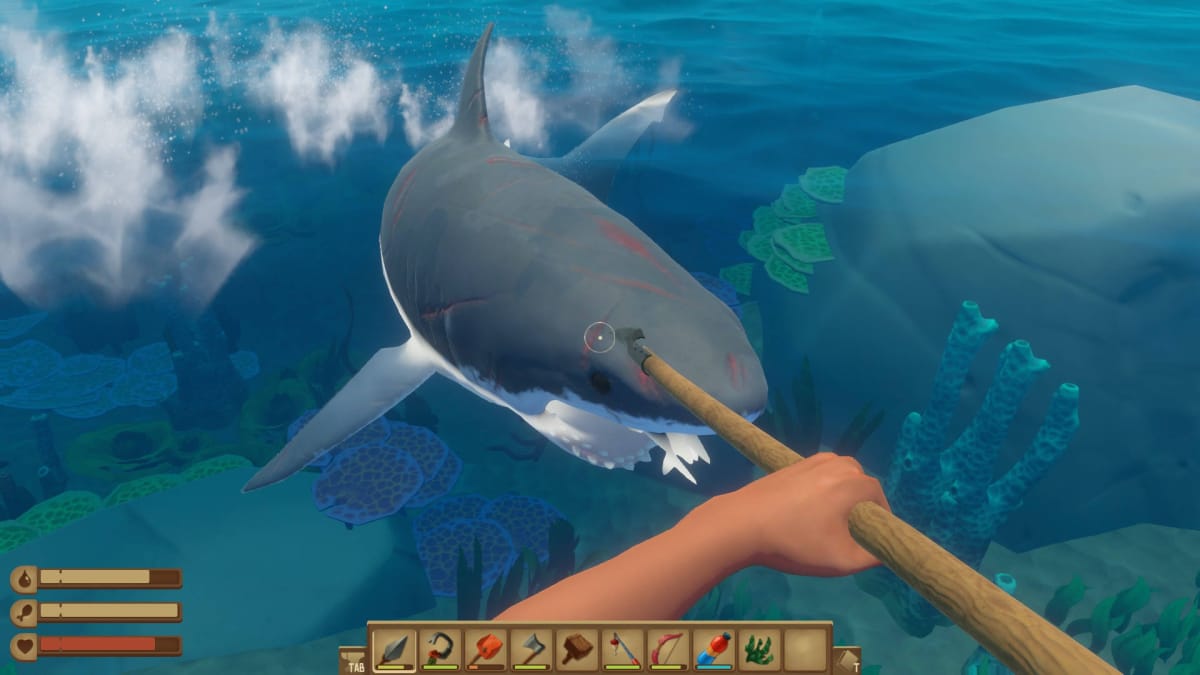 Best Way to Kill a Shark in Raft