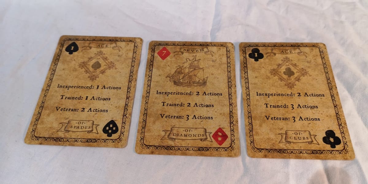Blood and Plunder Activation Cards.