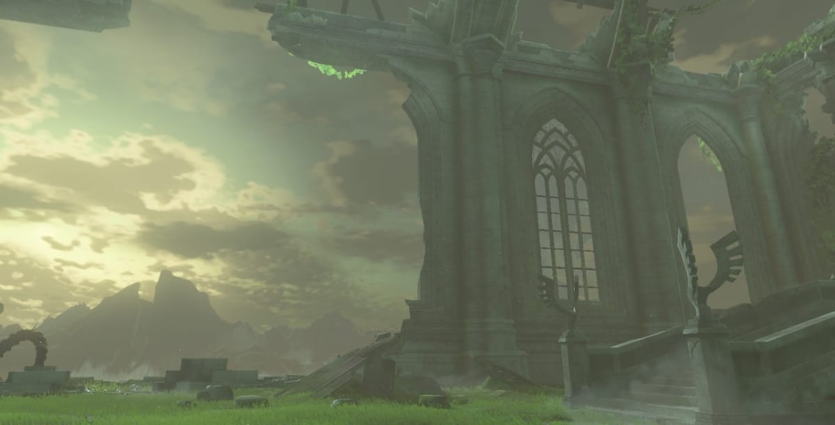 The Temple of Time in Breath of the Wild