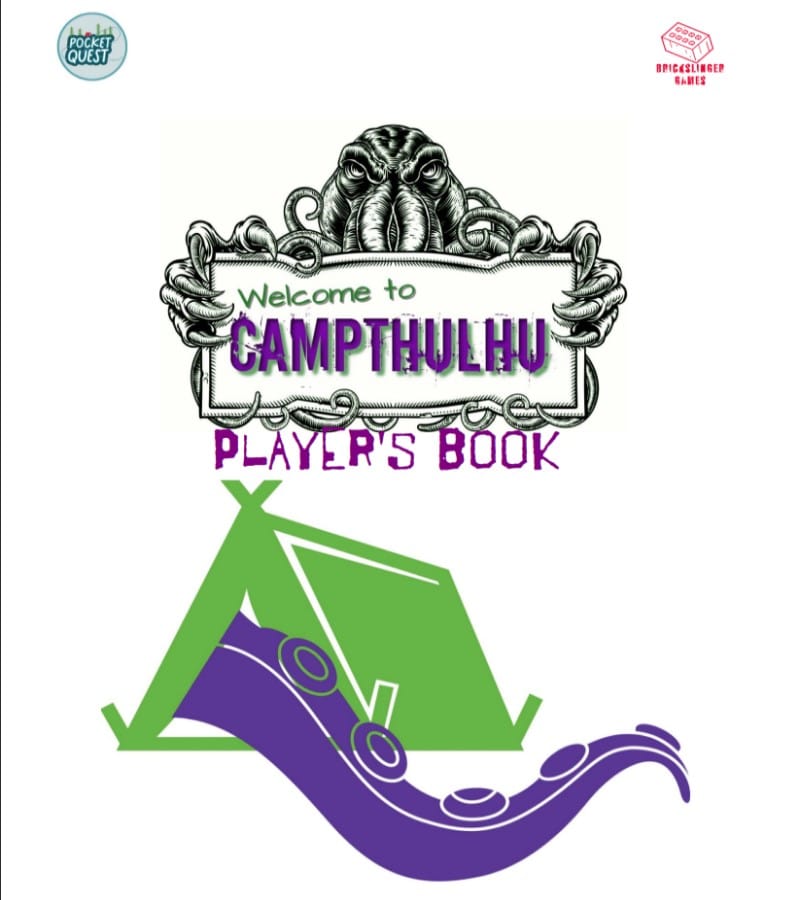 Official cover art for the RPG Campthulhu