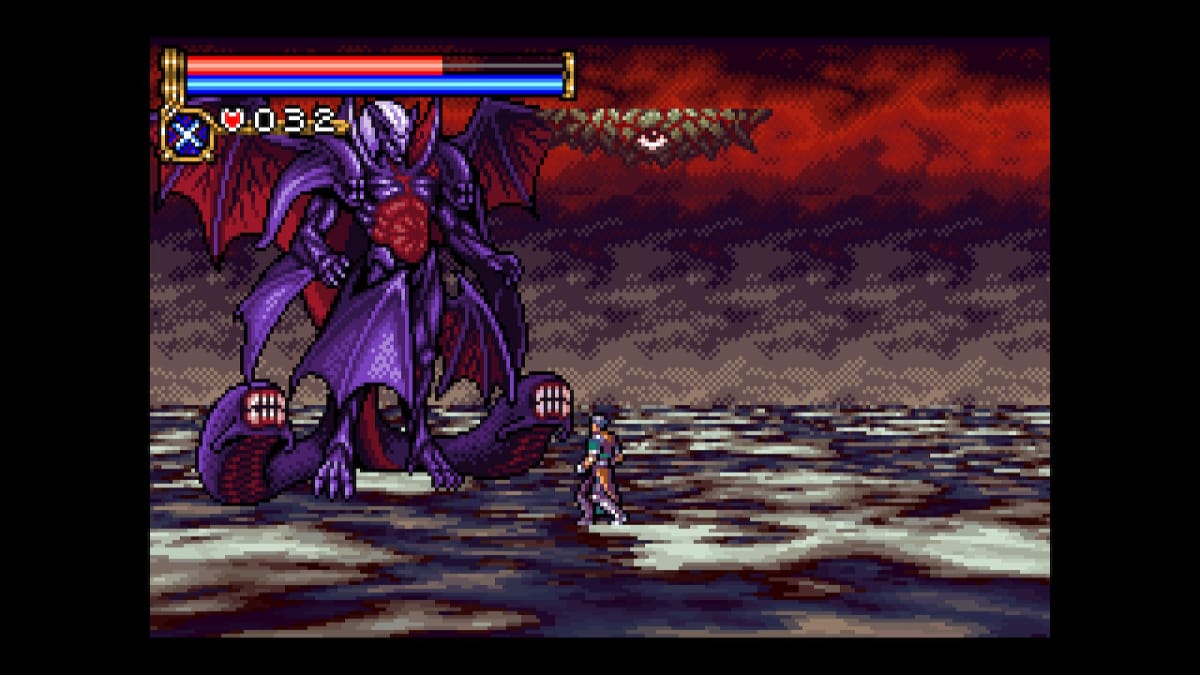 Nathan Graves fighting a fully monstrous Dracula