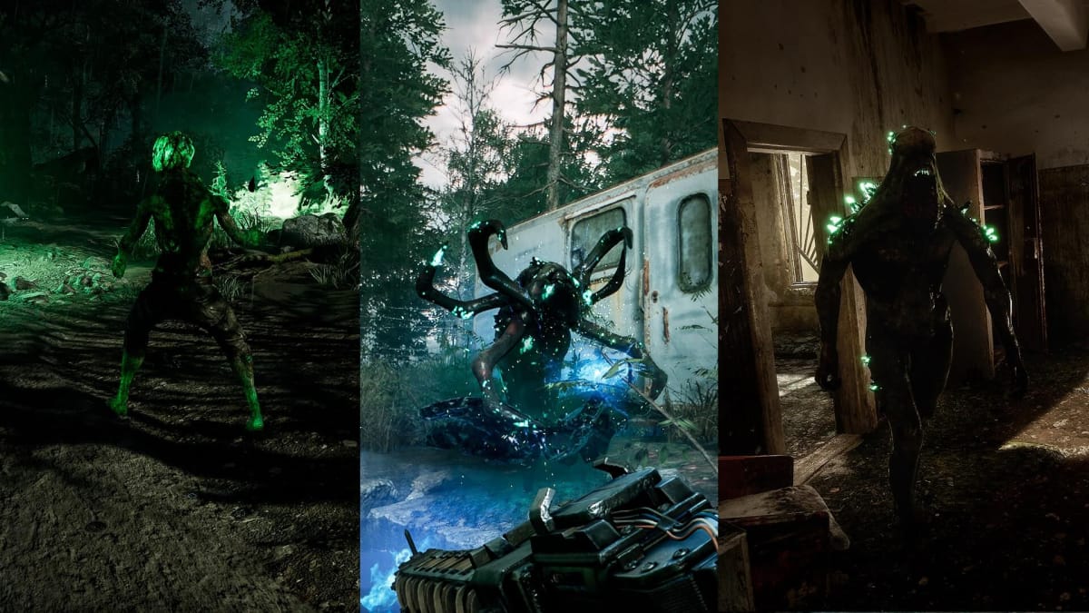 The three new monsters added in the latest Chernobylite update