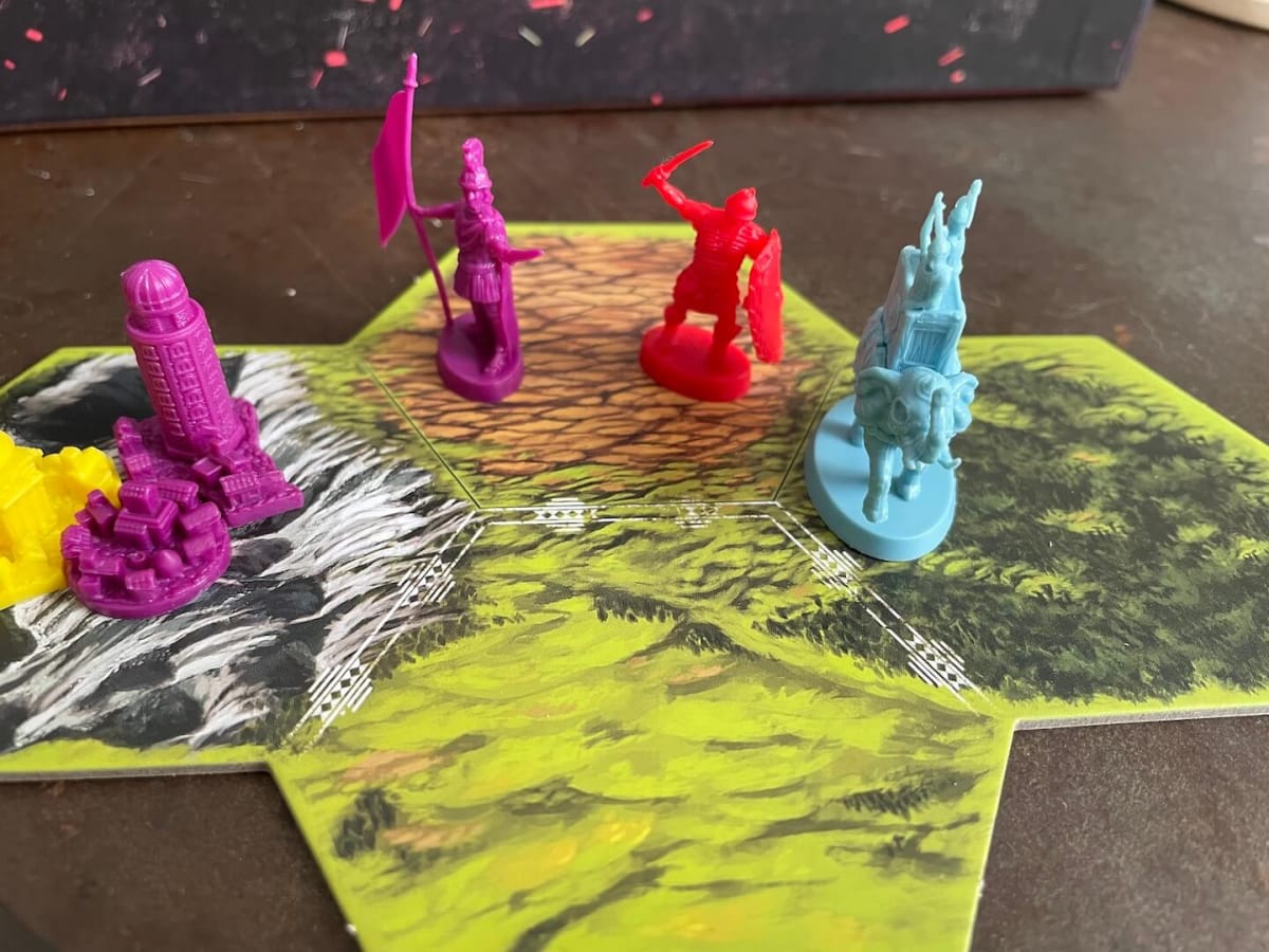 Newly redesigned miniatures give Clash of Cultures: Monumental Edition a visual overhaul