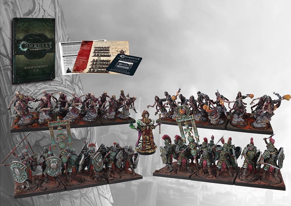 The units included in the upcoming Old Dominion One Player Starter Set
