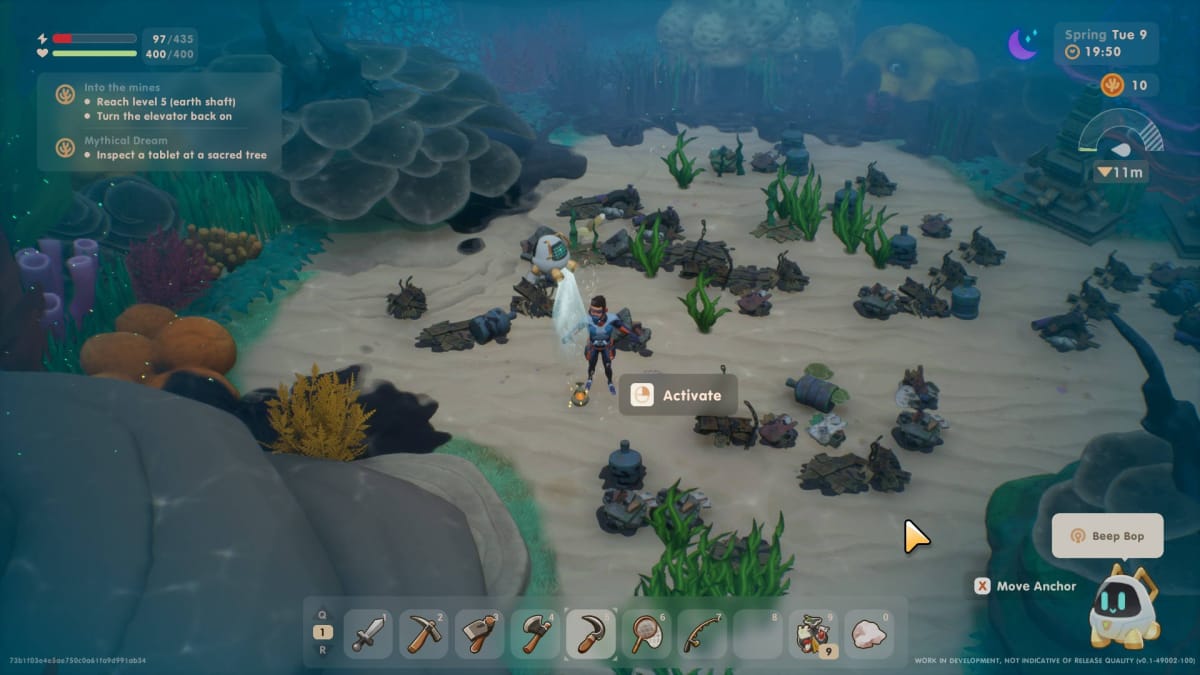 Coral Island Diving Skill Guide - List of Harvestables by Location