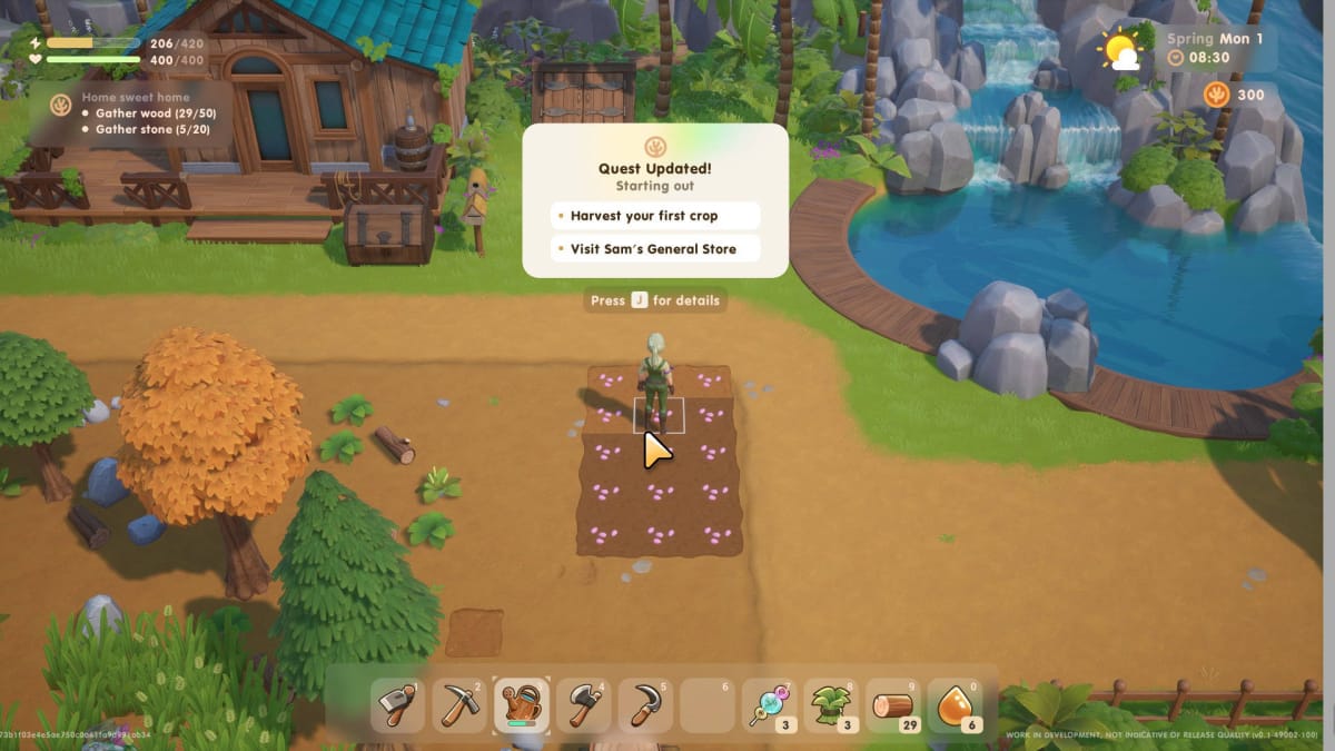 Coral Island Guides - Guide Hub - Starter Guide - Planting Your First Crops