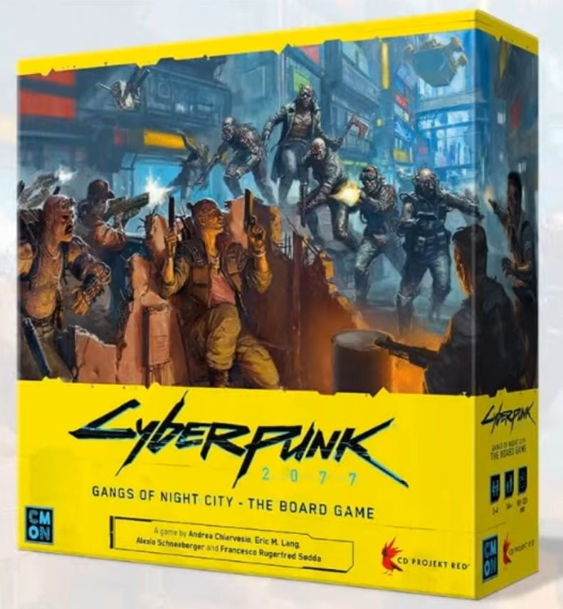 Box art of Cyberpunk 2077 Gangs of Night City
