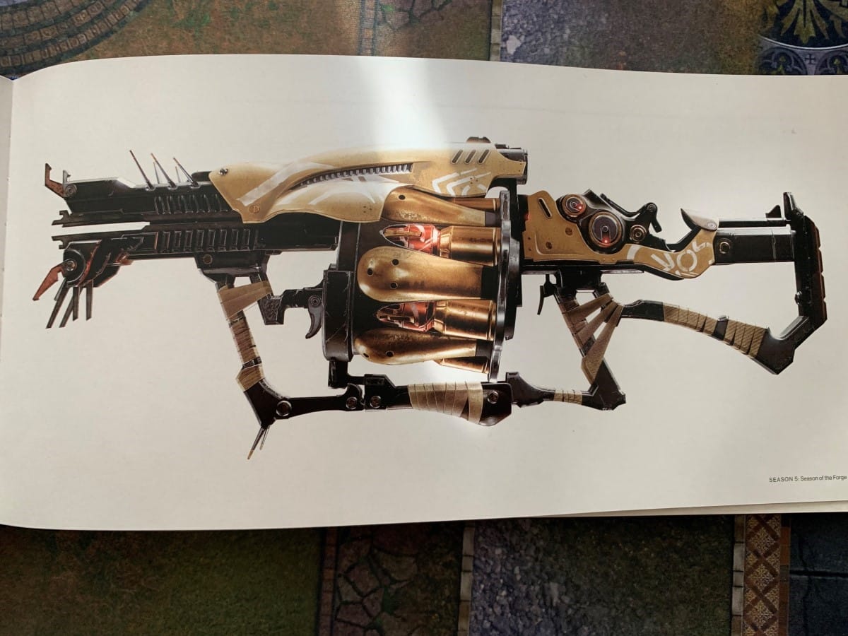 Artwork entry of Anarchy from Destiny The Exotic Collection Volume 1