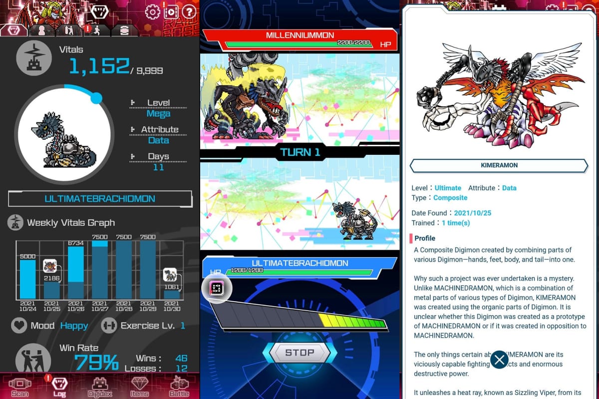 Digimon Vital Bracelet V App
