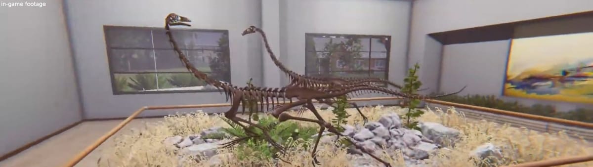 Dinosaur Fossil Hunter museum slice