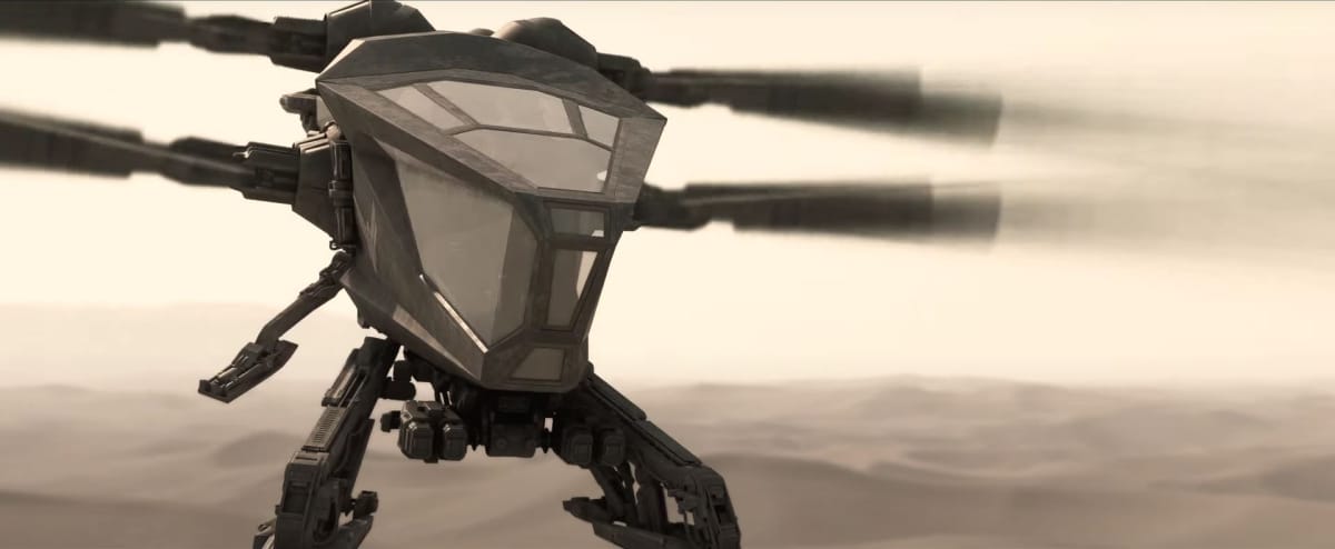 Dune Ornithopter in Microsoft Flight Simulator 2024