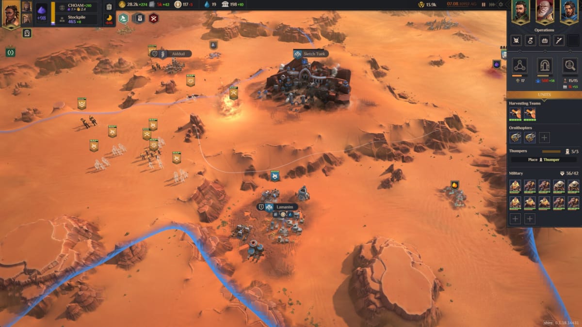 Dune: Spice Wars, a Dune RTS published by Funcom