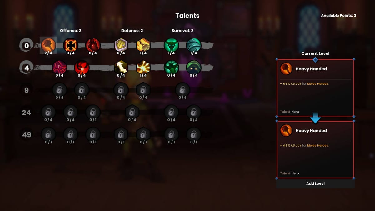 Dungeon Defenders Going Rogue Guide for Beginners - Talent Tree