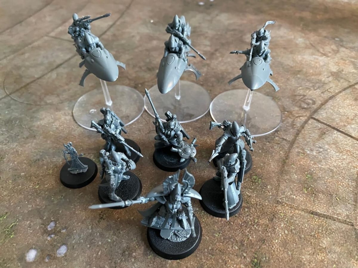 The Aeldari forces contained in Eldritch Omens
