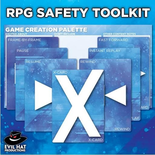 An image of Evil Hat's Safety Cards for Roll20