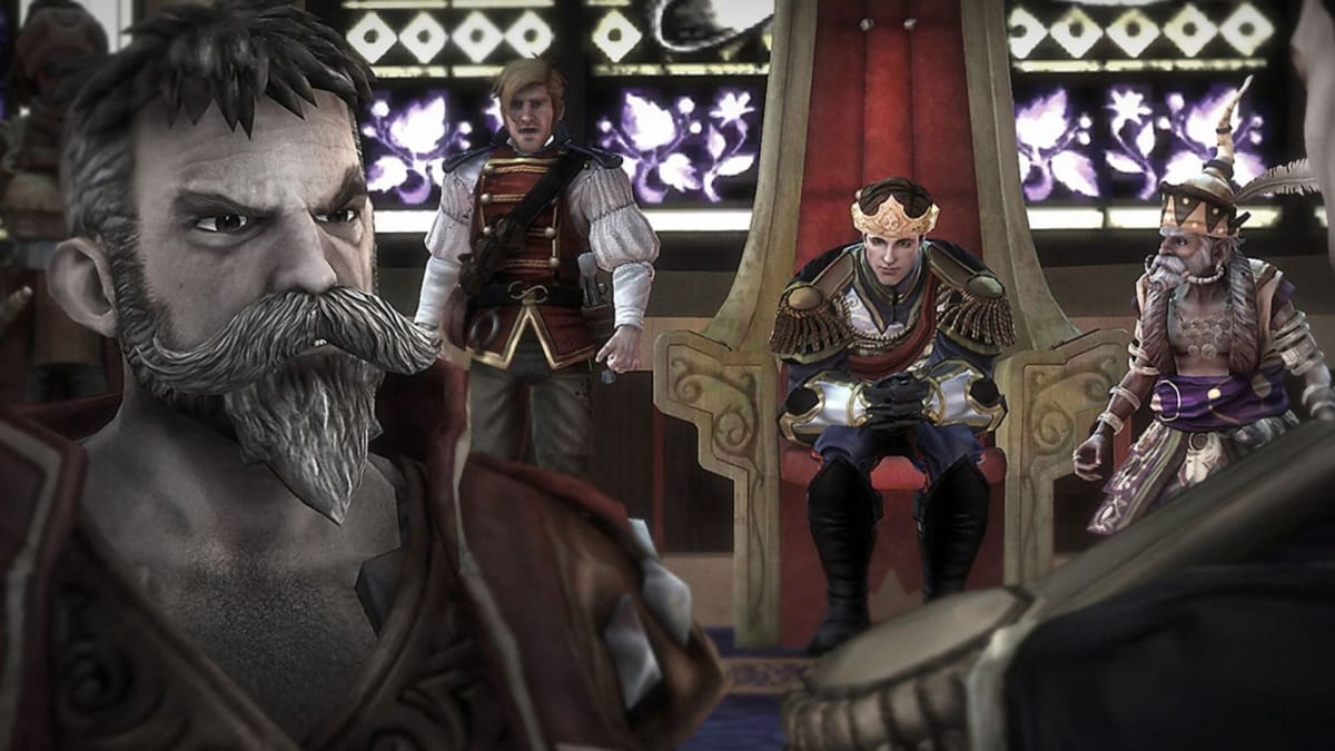 Becoming the monarch in Fable III