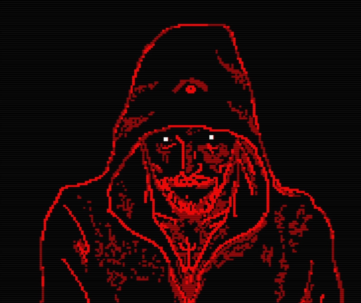 FAITH: The Unholy Trinity release date screenshot shows off a creepy hooded red figure.