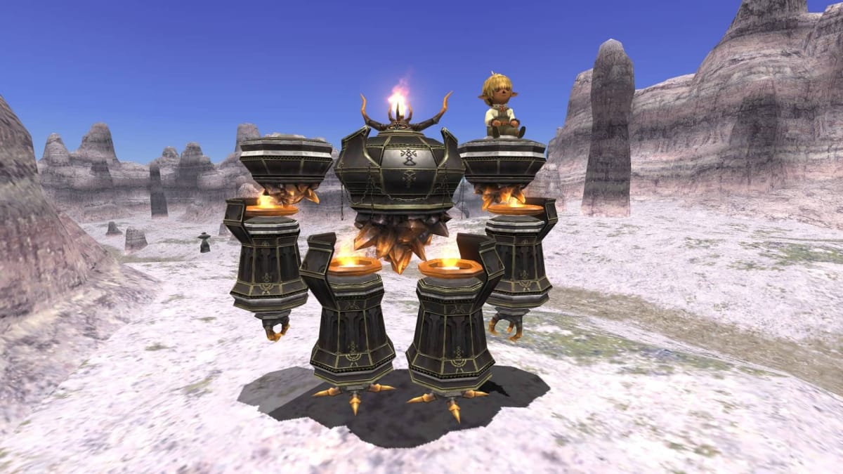 The Iron Giant mount in Final Fantasy XI
