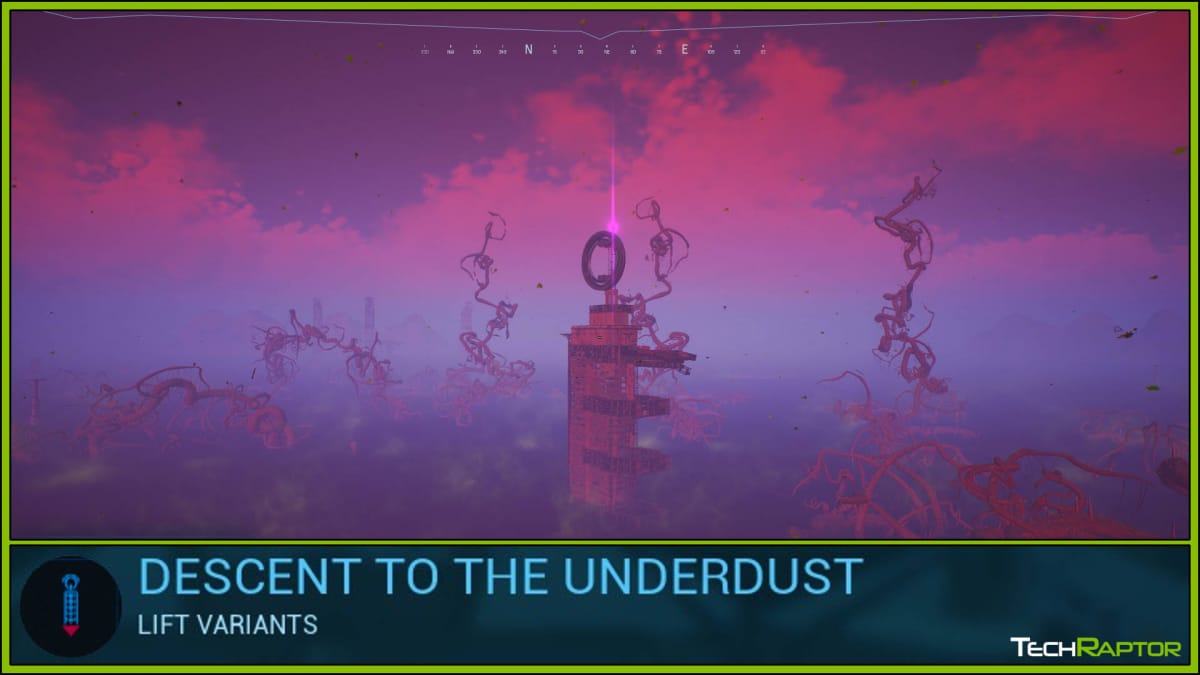 Forever Skies Map and Locations Guide - Descent to the Underdust Tower Image and Icon