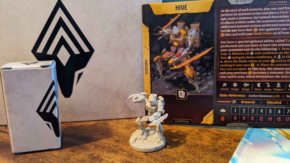 The Hive mini from the Frosthaven Advanced Class