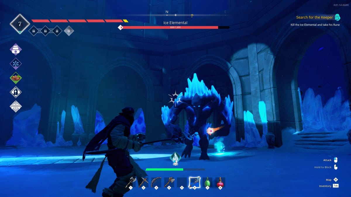Frozen Flame Ice Elemental Boss Fight Guide - Boss Fight