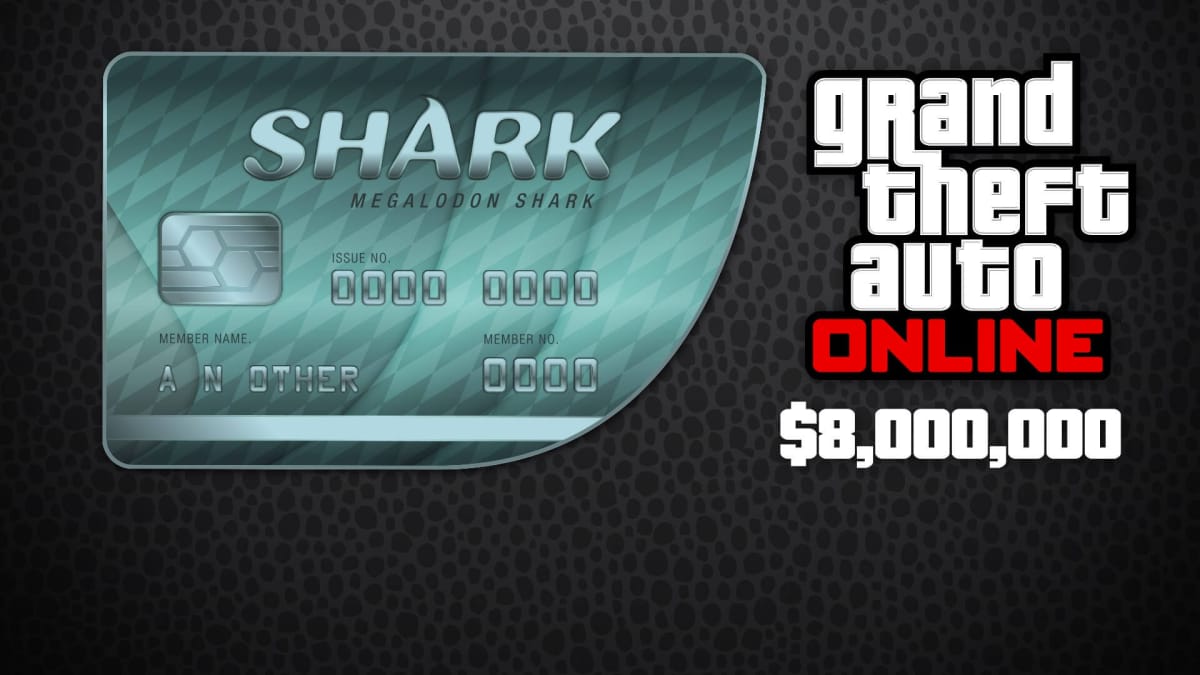 A Shark Card purchase in GTA Online
