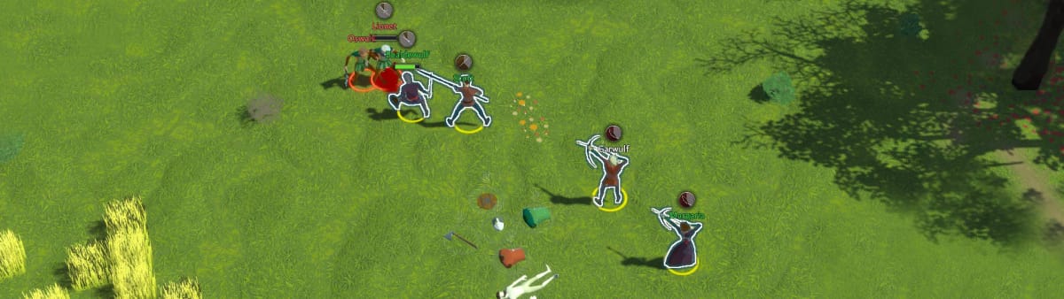 Going Medieval's Save System battle