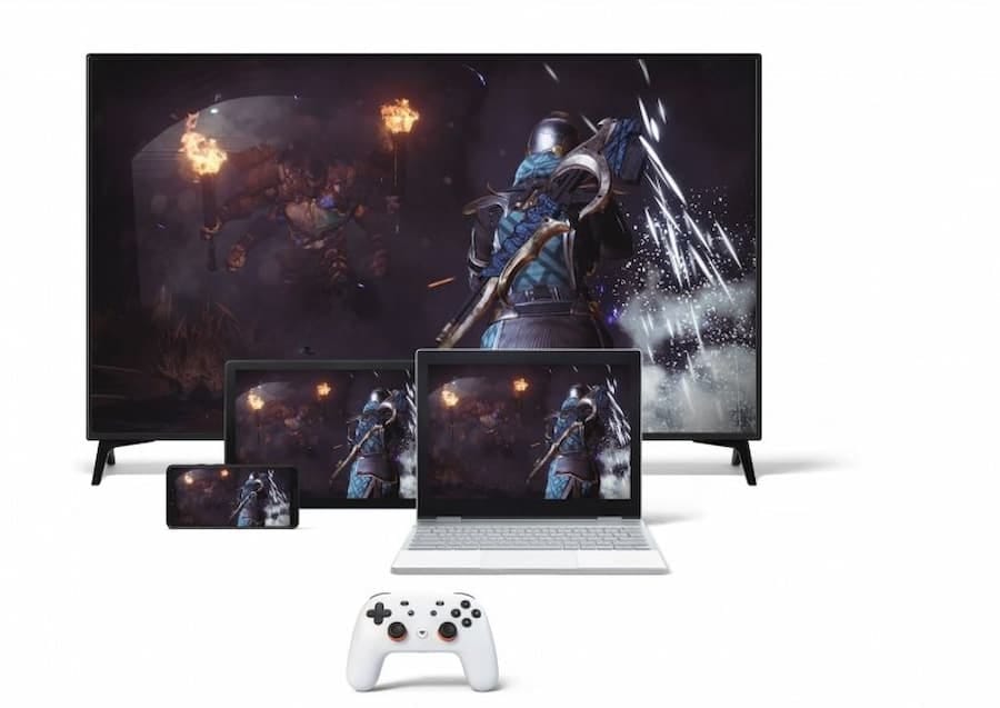 Google Stadia Different Devices Screenshot, Google Stadia Party Stream 
