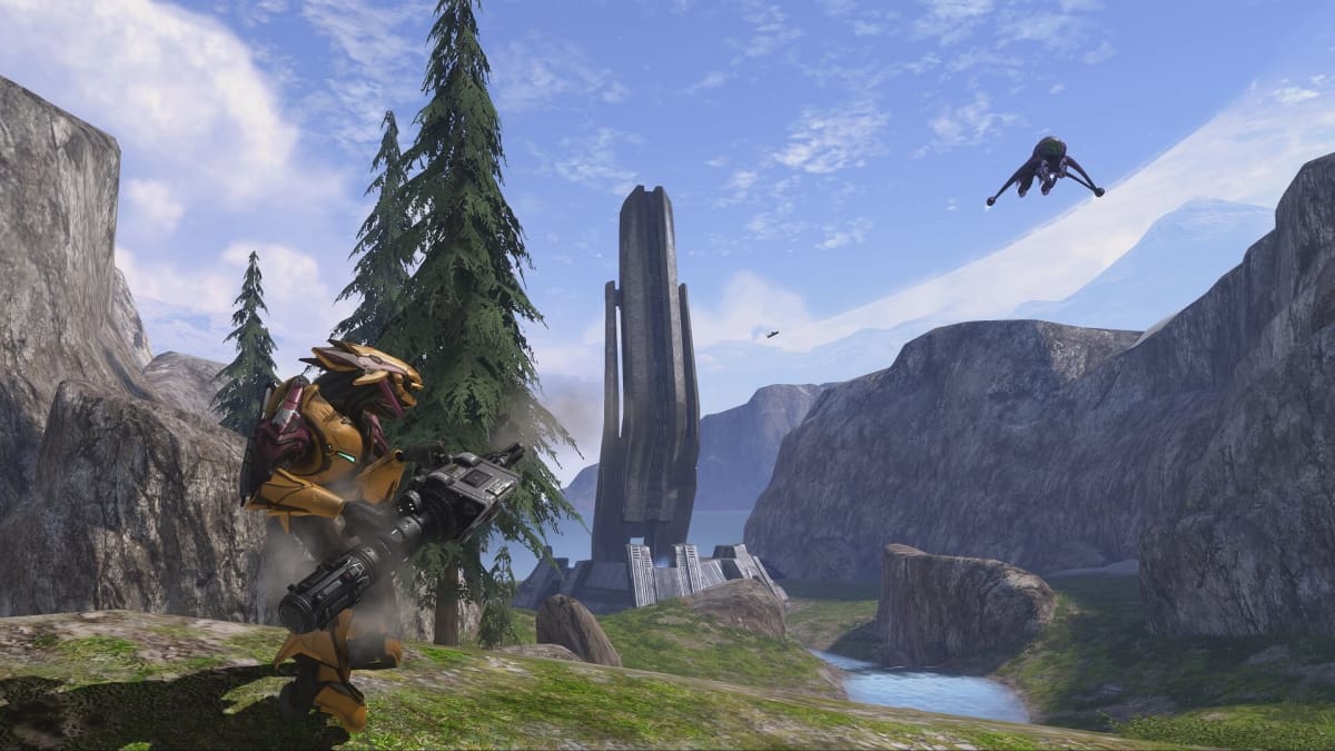 The Halo Master Chief Collection on Xbox