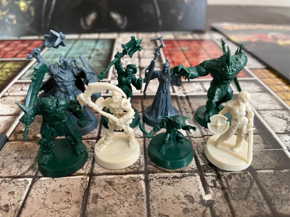 Some of the monsters and enemies encountered in HeroQuest