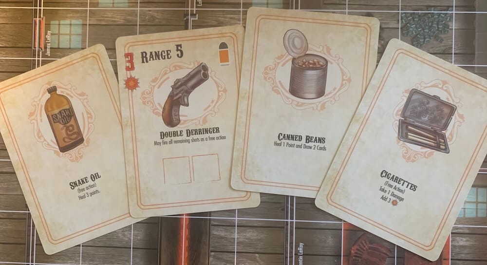 Special Item cards in High Noon