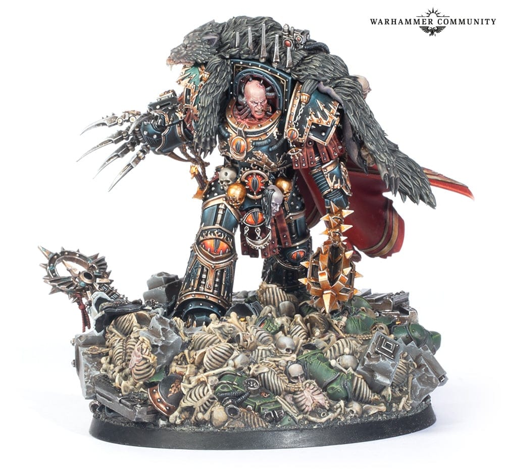 Horus Heresy Horus Ascended model, professionally assembled and painted by Games Workshop