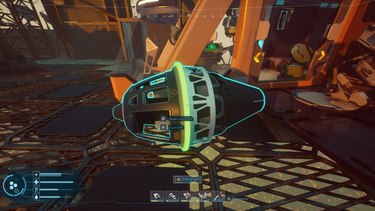 Highlighting a Basic Engine on the ship in Forever Skies. 