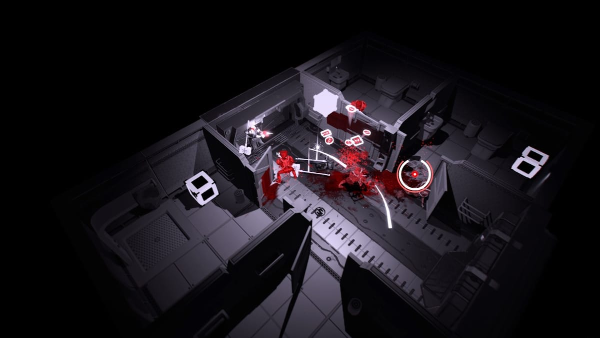 Top down view of gameplay in I See Red