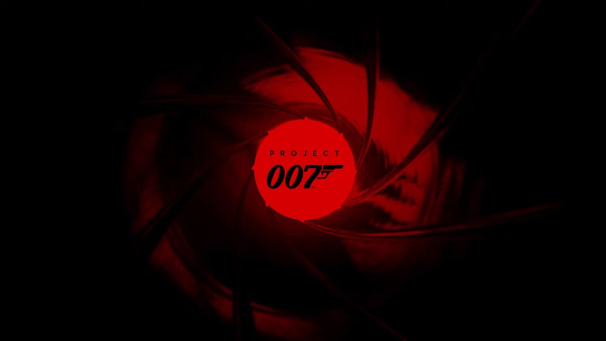 The teaser image for Project 007, an upcoming IO Interactive James Bond game