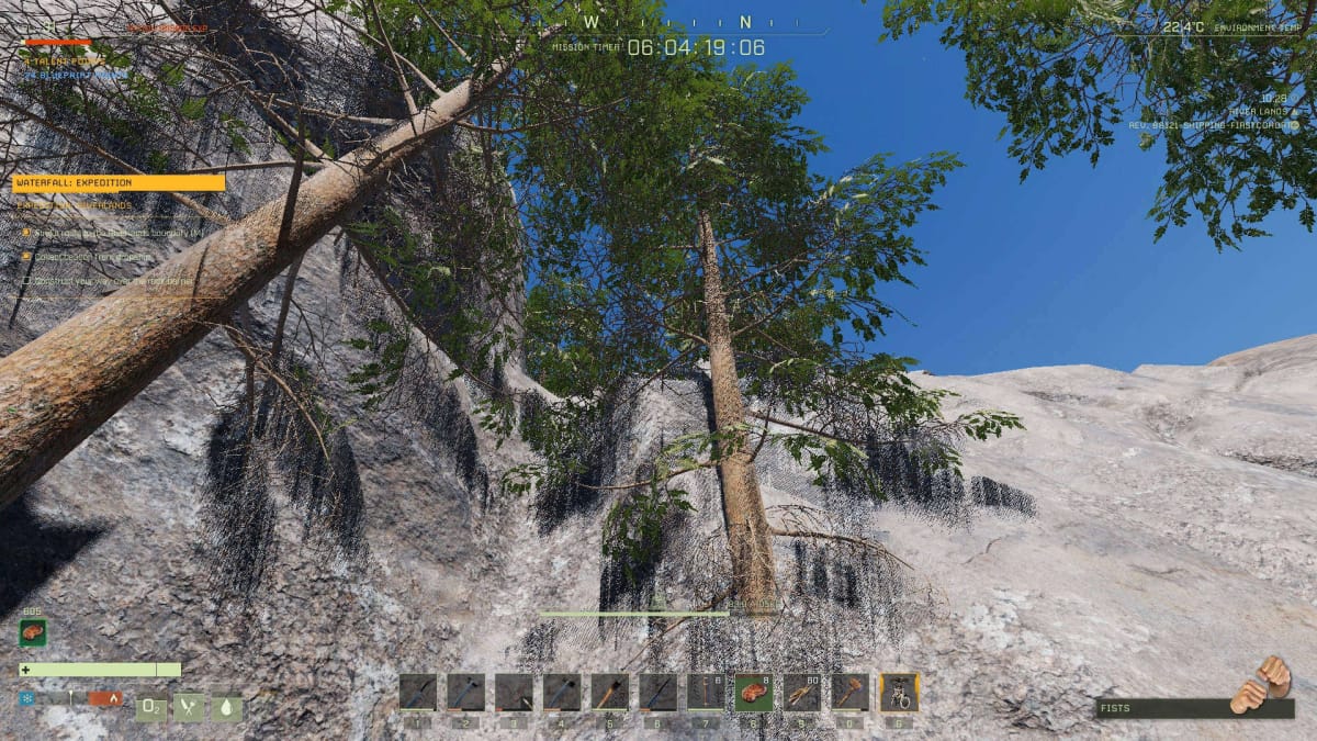 Icarus Waterfall: Expedition Prospect Mission Walkthrough & Guide - East Cliff Pre-Construction